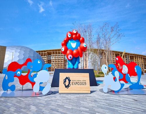 大阪・関西万博：約45～50分（電車）