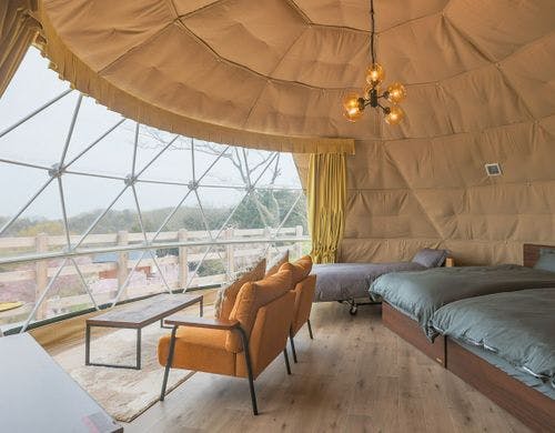 ～Room夏～ベッド数セミダブルベッド×2）