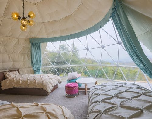 ～Room冬～ドーム型テント広さ約30平米