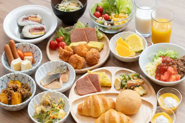 【ภาพตัวอย่างการจัดเสิร์ฟ】