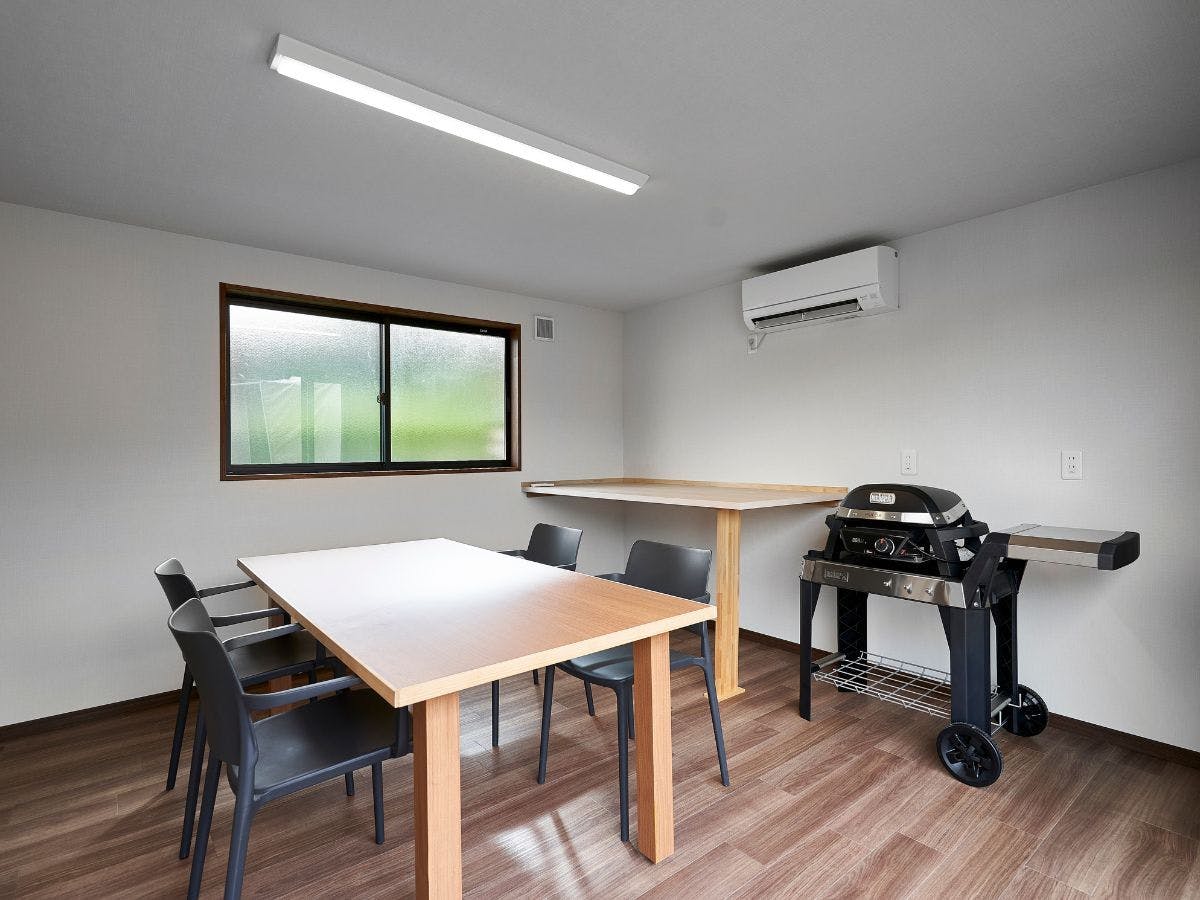에어컨이 완비된 전용 다이닝룸