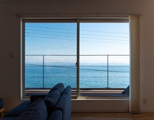 リビングルームからの景色