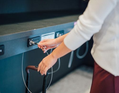 荷物預かりスペース