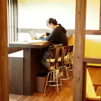 เคาน์เตอร์พร้อมวิวทะเล ช่วยให้ไอเดียโลดแล่นได้ไม่รู้จบ