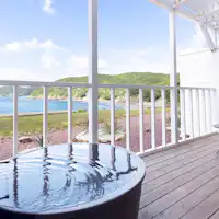 ห้องพักสไตล์ญี่ปุ่นและตะวันตกแบบทริปเปิลพร้อมออนเซ็นส่วนตัว