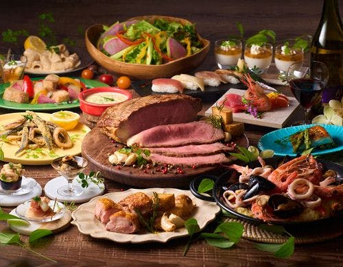 夕食バイキング　※イメージ