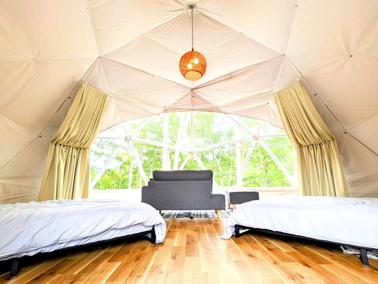 Kamar di Koropokkuru Dome