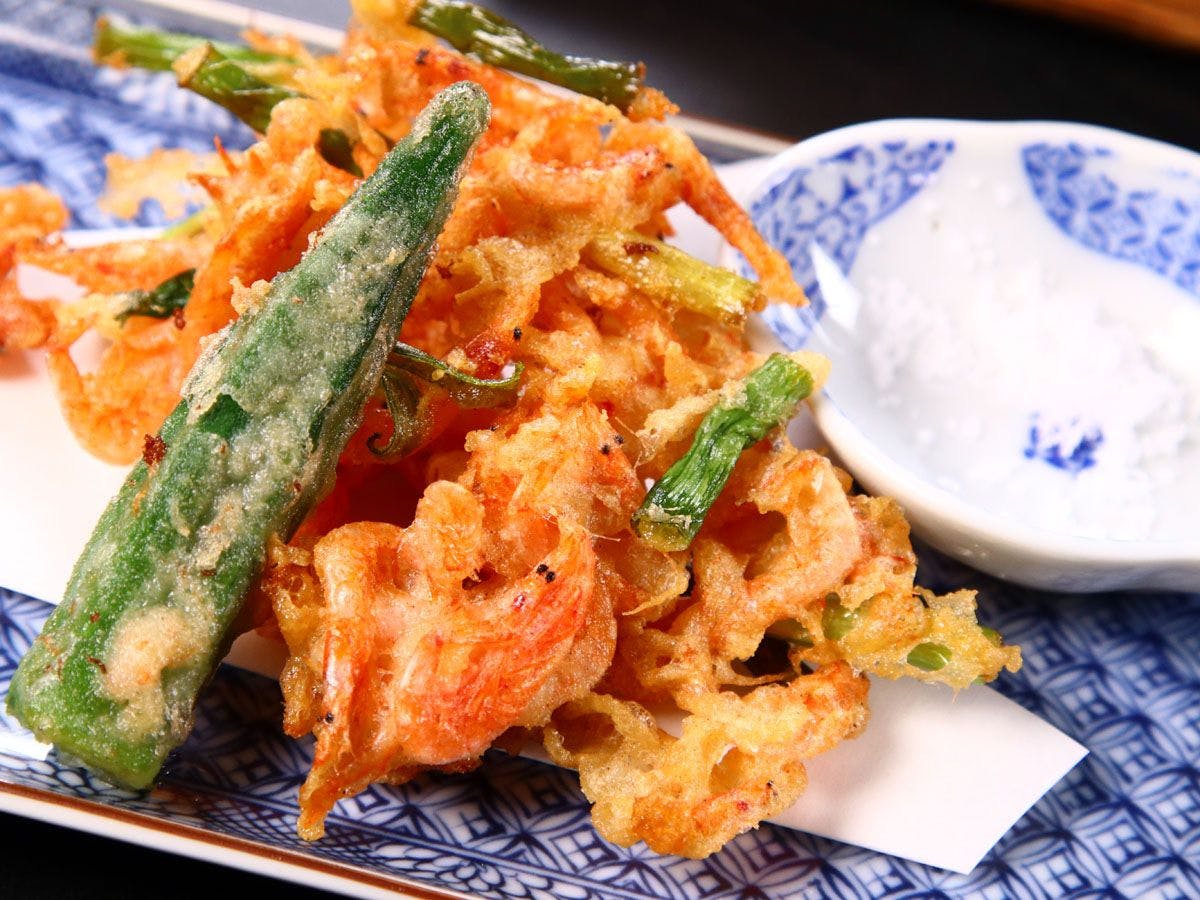 ของทอด◆คาคิอาเกะกุ้งซากุระ