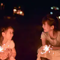 แจกดอกไม้ไฟมือถือฟรี!