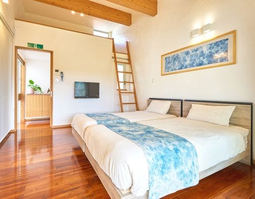 3名様までOK！ロフト付き洋室12帖