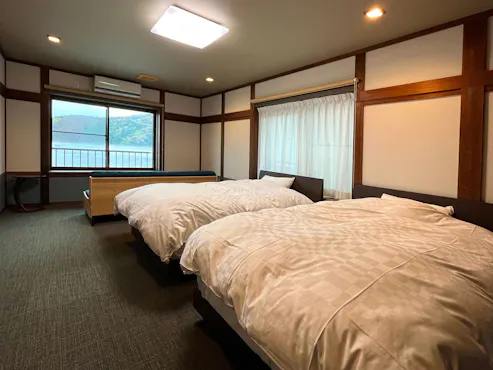 【ห้องพักสไตล์ญี่ปุ่นและตะวันตกแบบเตียงคู่】