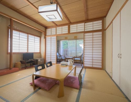 新館 8畳 客室一例