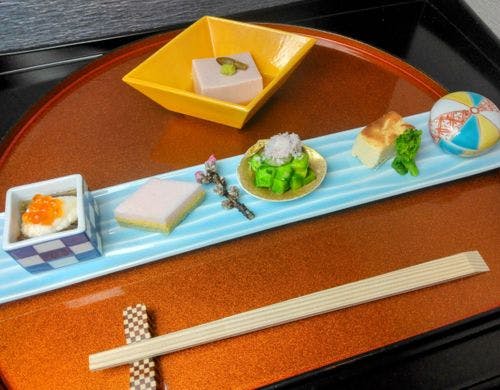 前菜　桃の節句