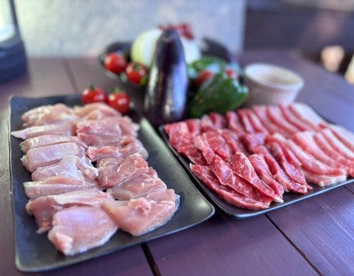 BBQ食材をご用意しています