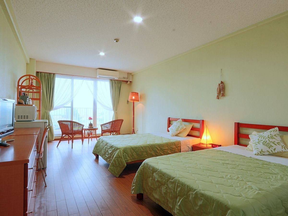 ◆－ห้องเตียงคู่－ กว้างขวาง 27 ตารางเมตร