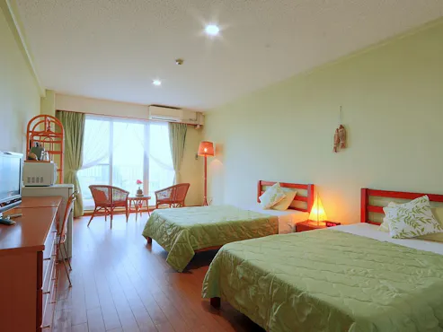 ◆-ห้องเตียงคู่- กว้างขวาง 27 ตารางเมตร