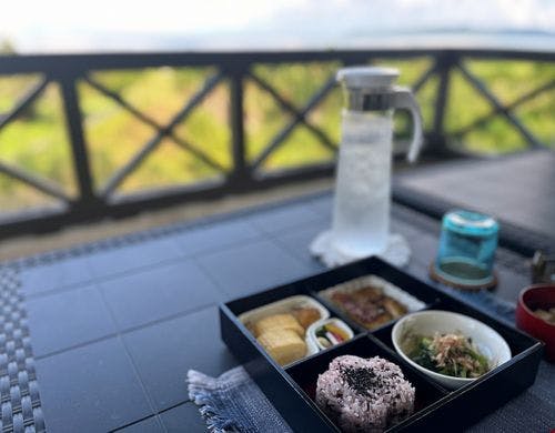 ◆テラスで朝食