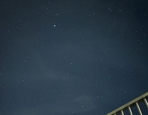 ◆屋上からの星空