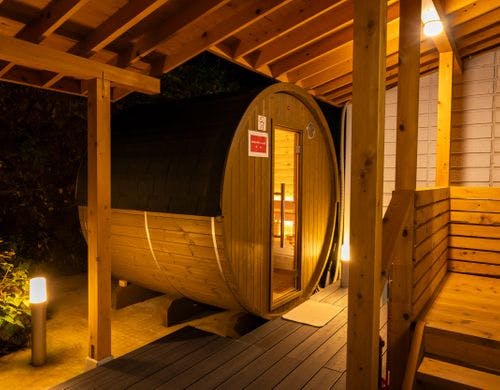 サウナ外