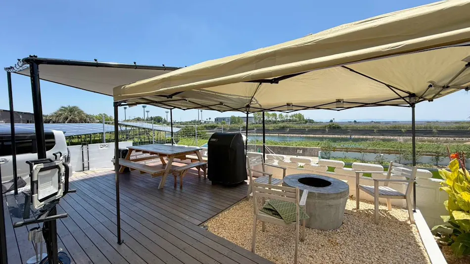 Aoniwa -碧庭- AWAJI | Sea, Sky, Swing.