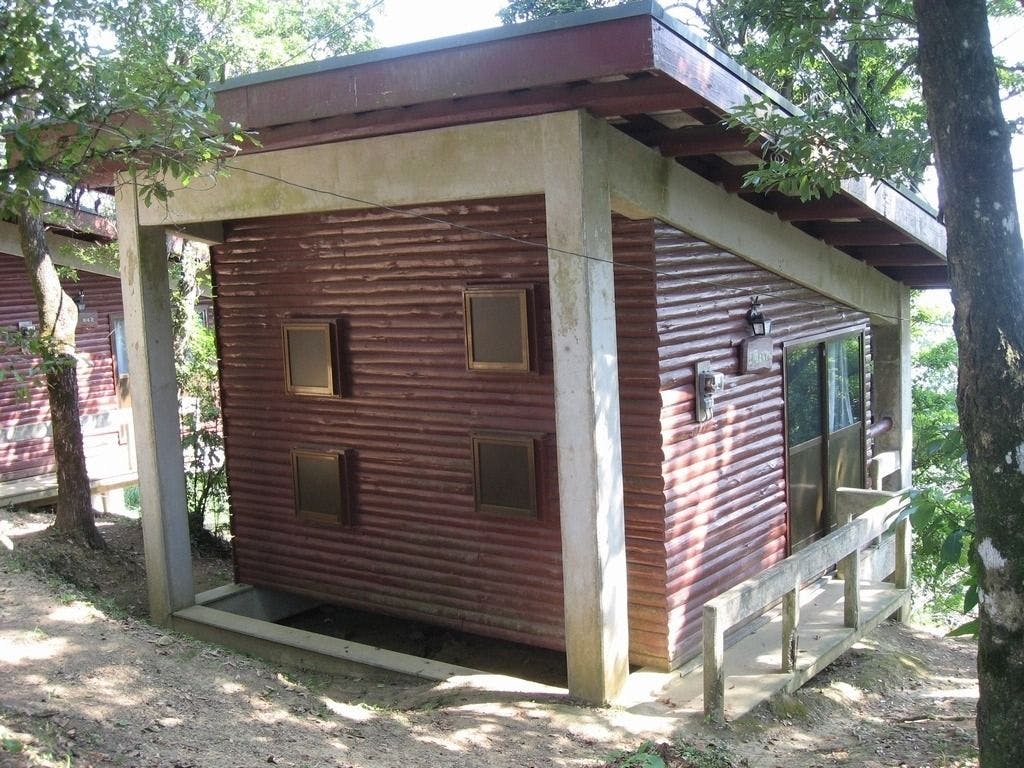 竜洞山 みどりの村キャンプ場 施設全景