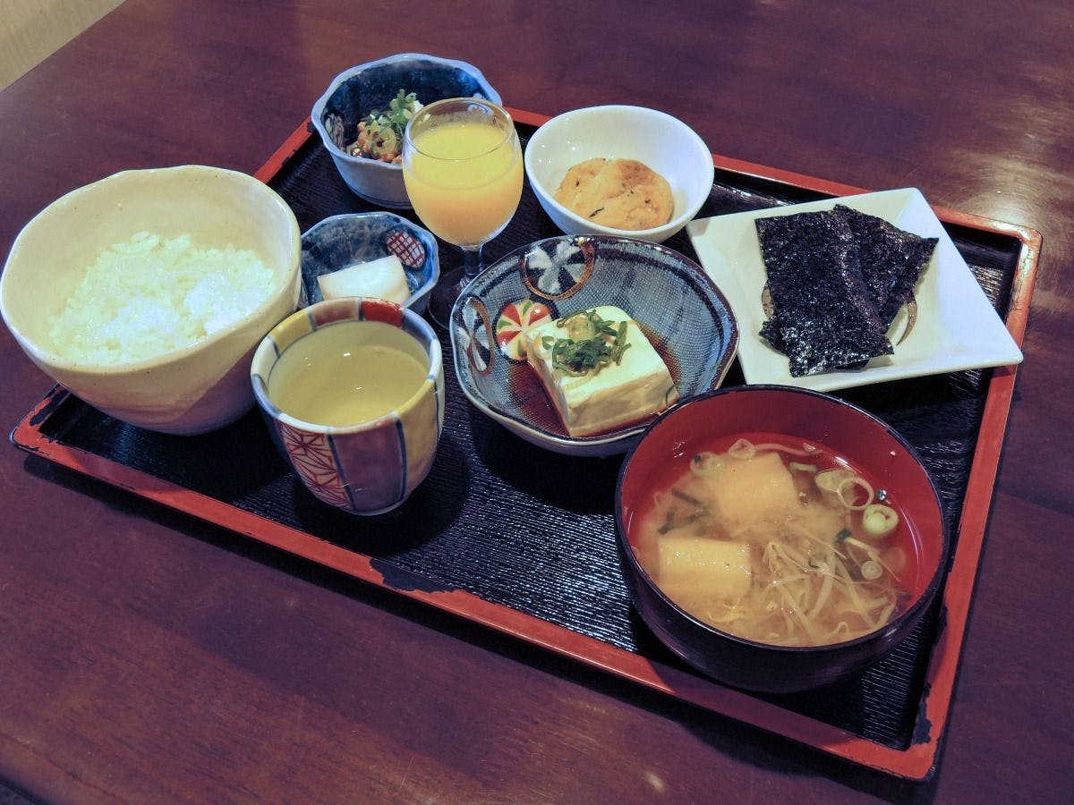 *ตัวอย่างอาหารเช้า