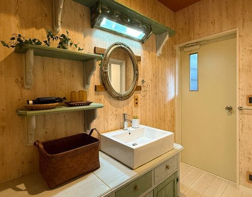 洋室2階建て　洗面所