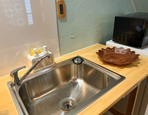 簡易キッチンは軽微な利用に限ります。