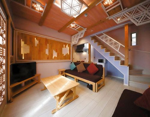 洋室2階建て　テラス付き