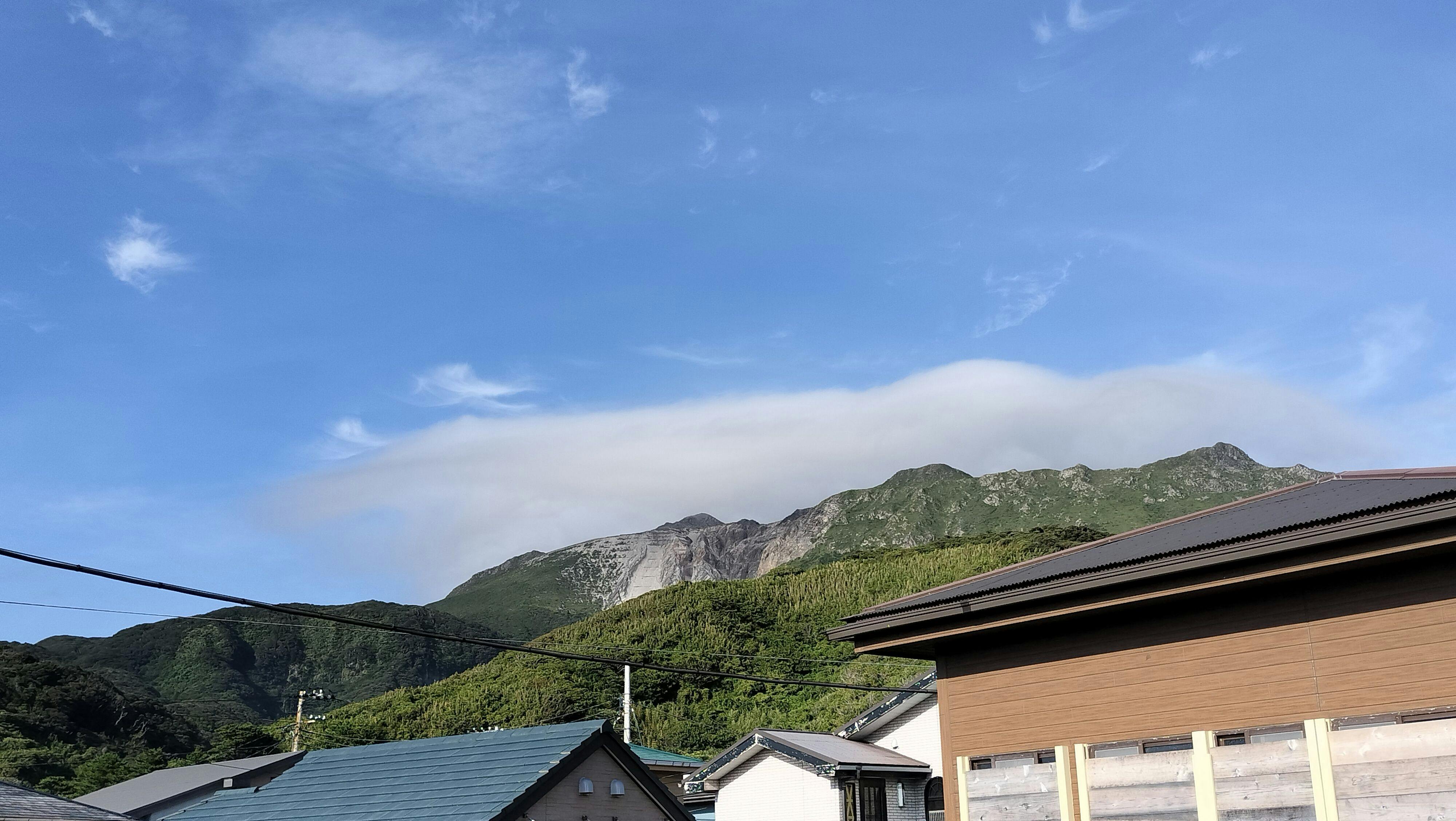 從202號房可眺望天上山