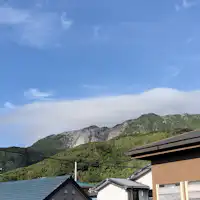 從202號房可眺望天上山