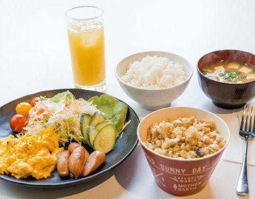 朝食一例