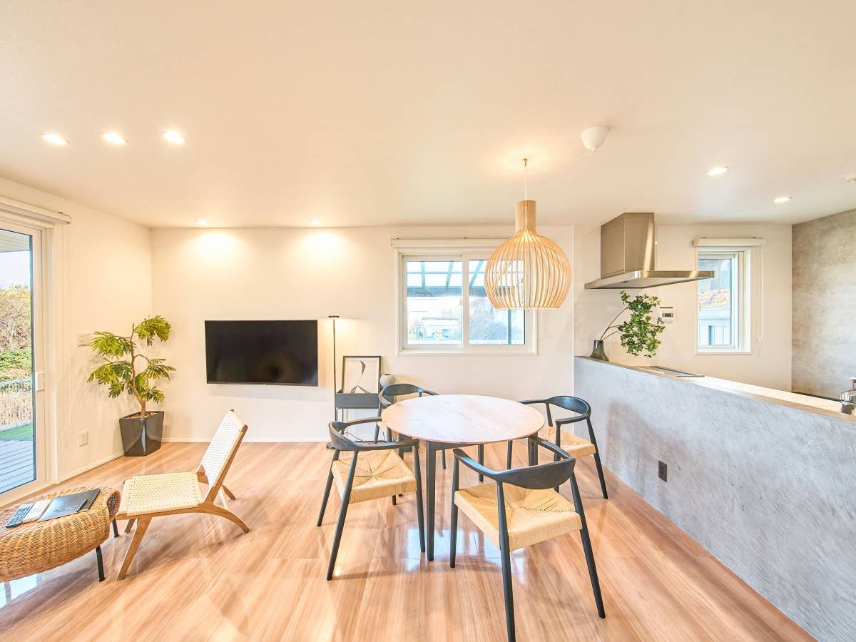 Ruang tamu dan ruang makan