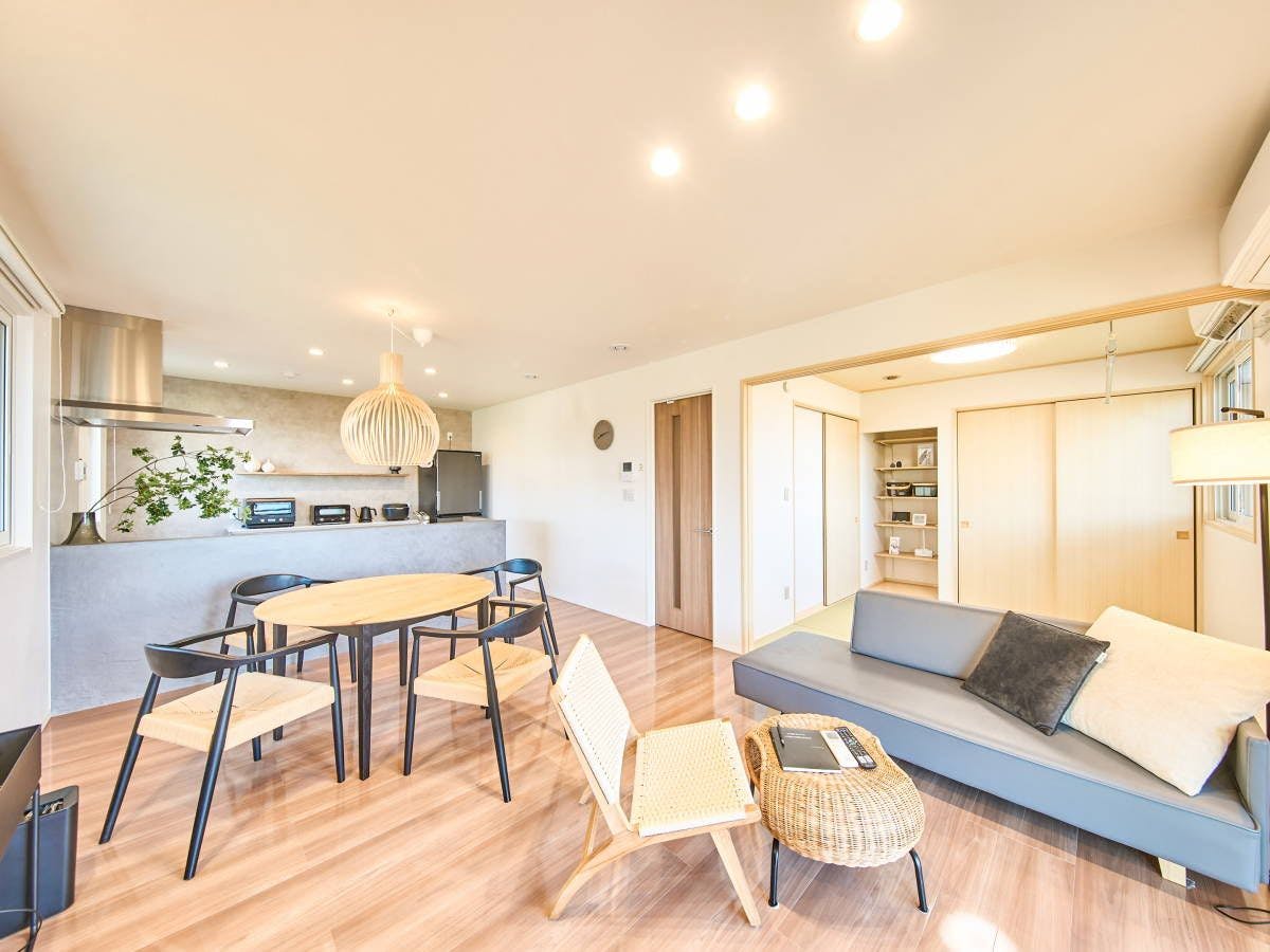 Ruang tamu dan ruang makan