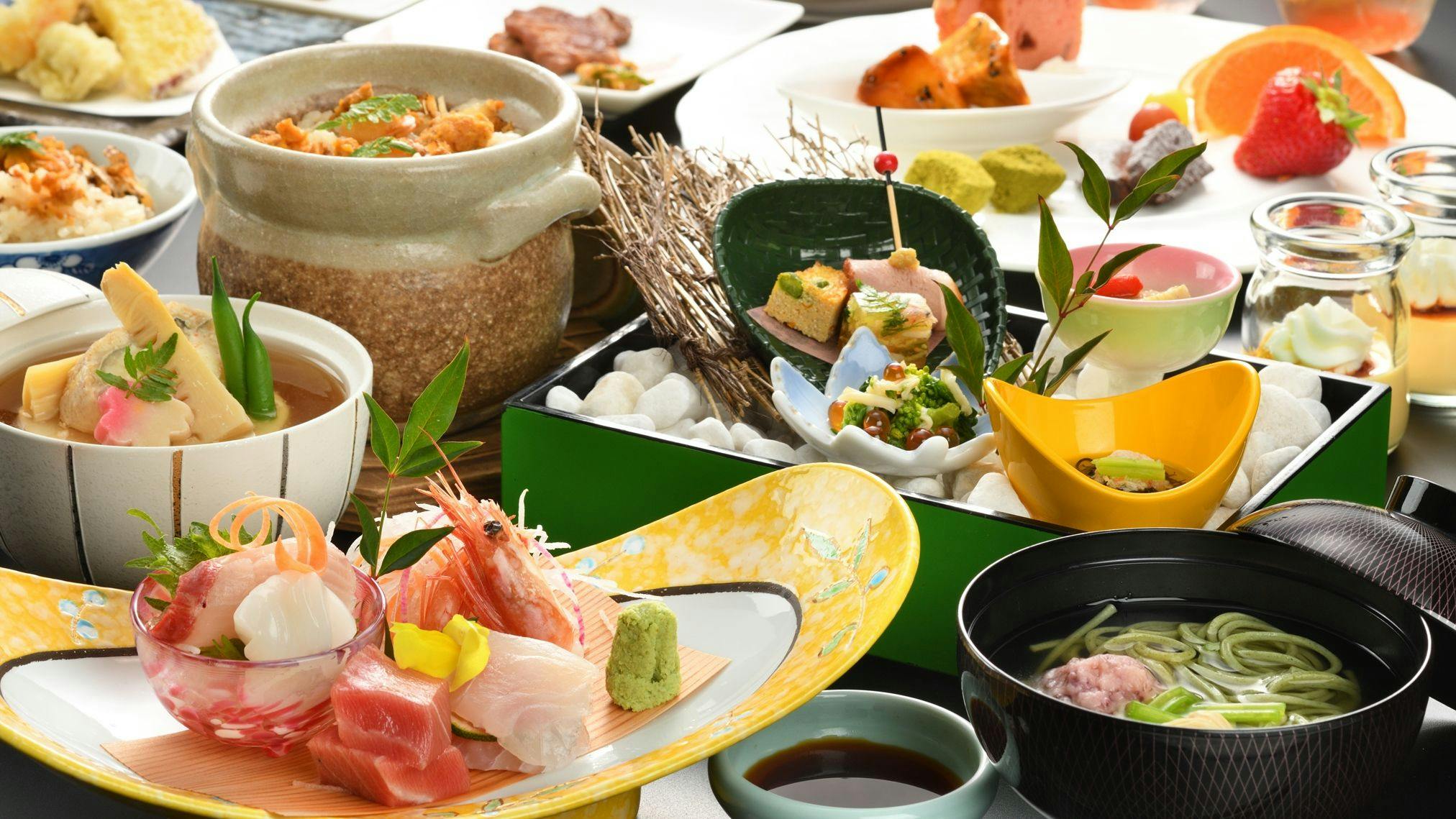 Makan malam: Set menu kaiseki “Matsushima Sodachi”