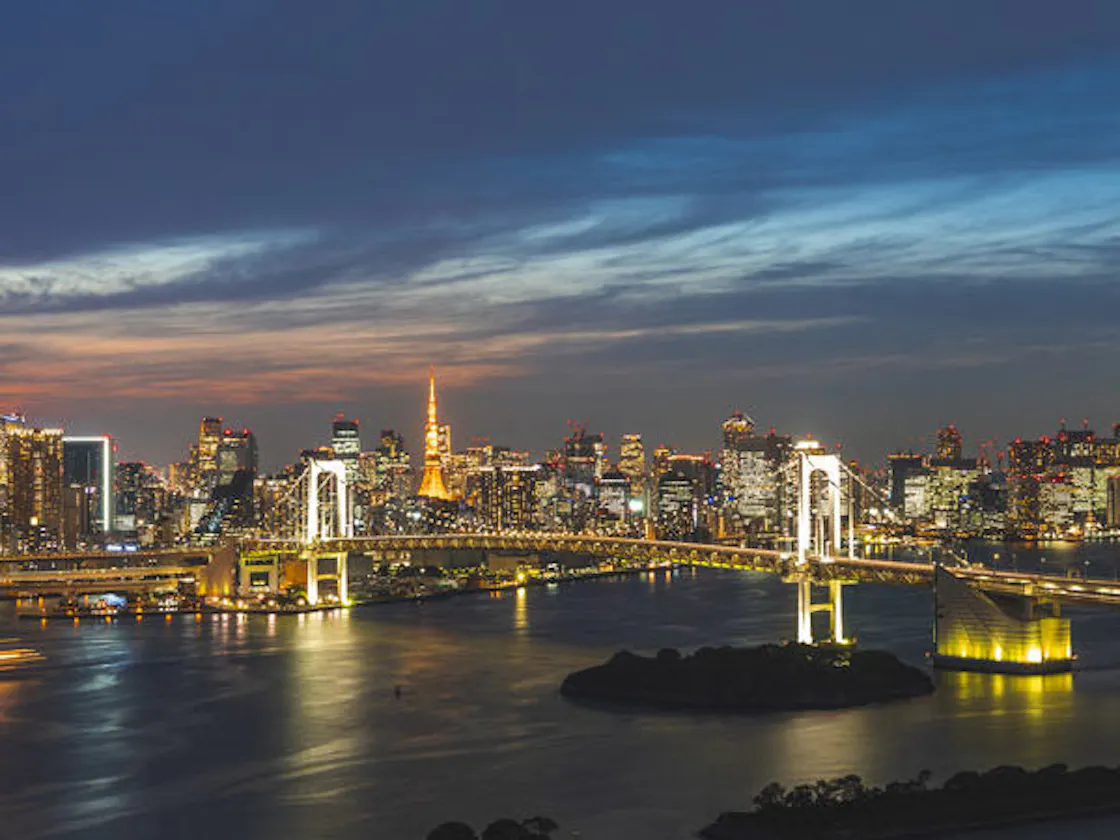 レインボーブリッジ夕景