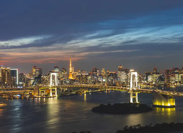 レインボーブリッジ夕景