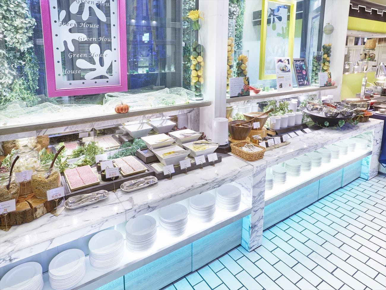 グリーンハウス　朝食ビュッフェ