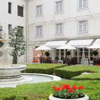 Main building courtyard