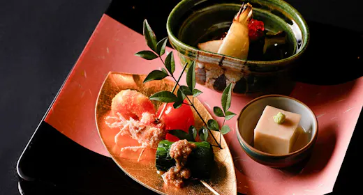 【料理長おまかせ懐石】メインは月替わりの逸品をご用意