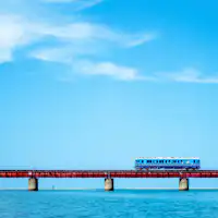 *สะพานรถไฟข้ามแม่น้ำยูระกาวะ