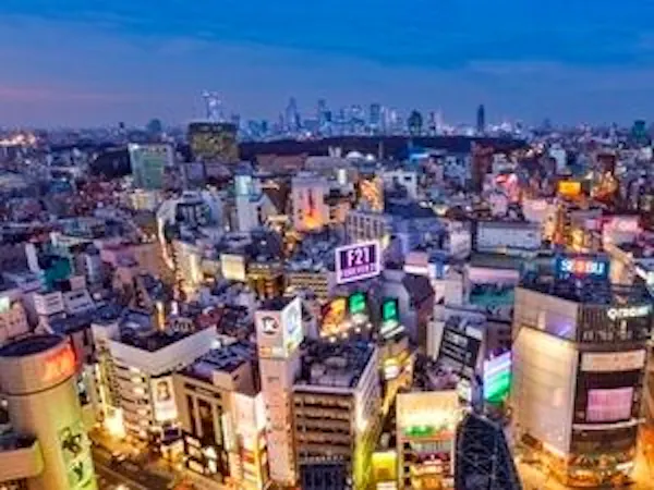 高層階からの夜景