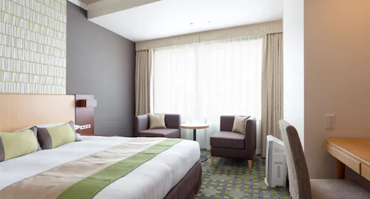 スタンダードダブル(22平米、禁煙)