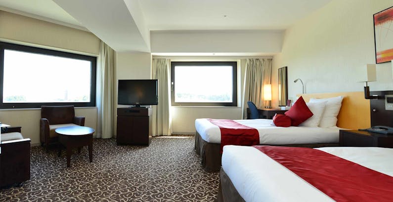 スタンダードコーナーツイン喫煙ルーム コンビニチケット付き ホテル内ファミリーマートで使える500円分ご利用券付きプランプラン Anaクラウンプラザホテル成田 一休 Com