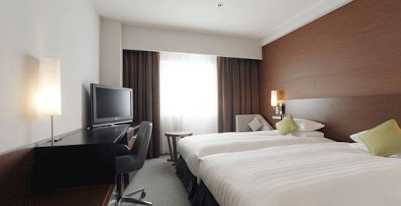 ハリウッドツインルーム 禁煙室 19 6平米 朝食付き シンプルにステイ スタンダードプラン 朝食付き プラン 博多エクセルホテル東急 一休 Com
