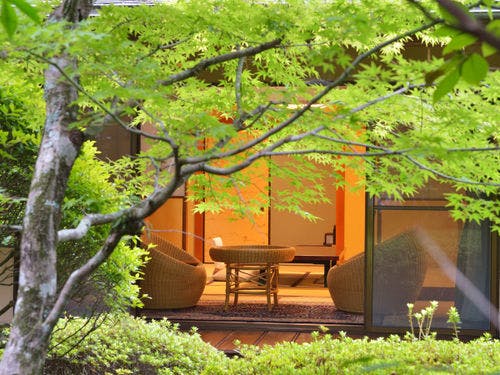 *客室一例／京風数寄屋造りの離れの客室