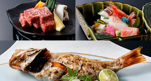 【加賀の味わい】ご夕食1品付プラン -選べる3種の味覚-