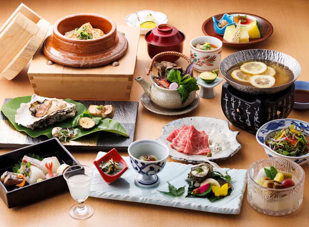 夏の会席料理イメージ