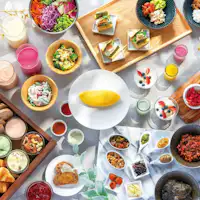 朝食:10種類のシグニチャーメニュー
