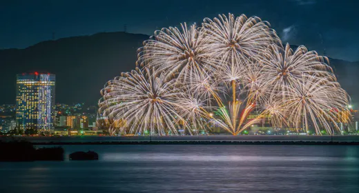 【11/23限定】高層階レストランからの絶景 近江牛フレンチフルコースと花火を楽しむ夕べ